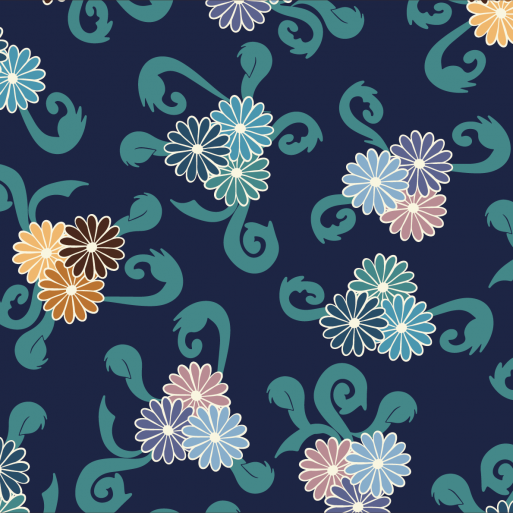 Elegant garden surface patern design topieart Gabrielle