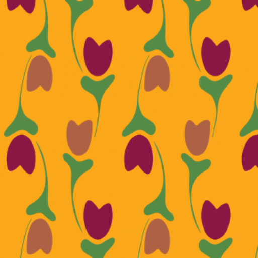 maëlle yellow surface pattern designer topieart